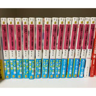 カドカワショテン(角川書店)のこのすば　1〜14巻(文学/小説)