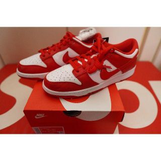 NIKE DUNK LOW SP UNIVERSITY RED　27cm　新品(スニーカー)