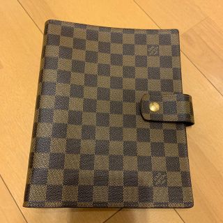 ルイヴィトン(LOUIS VUITTON)のダミエ　手帳カバー　アジェンダ GM(手帳)