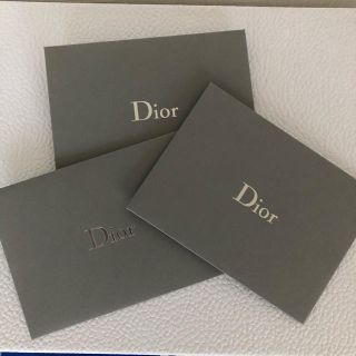 ディオール(Dior)のDior  ディオール　メッセージカード　3枚(ショップ袋)