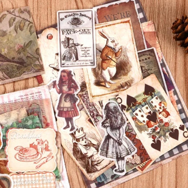 ふしぎの国のアリス 新品 アリスインワンダーランド ヴィンテージ素材パックの通販 By Nana S Shop フシギノクニノアリスならラクマ ふしぎの国のアリス 新品 アリスインワンダーランド ヴィンテージ素材パックの通販 By Nana S Shop フシギノクニノアリスならラクマ