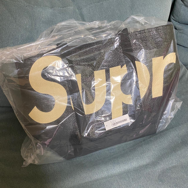 Supreme Raffia Tote トートバッグ black ブラック 黒メンズ