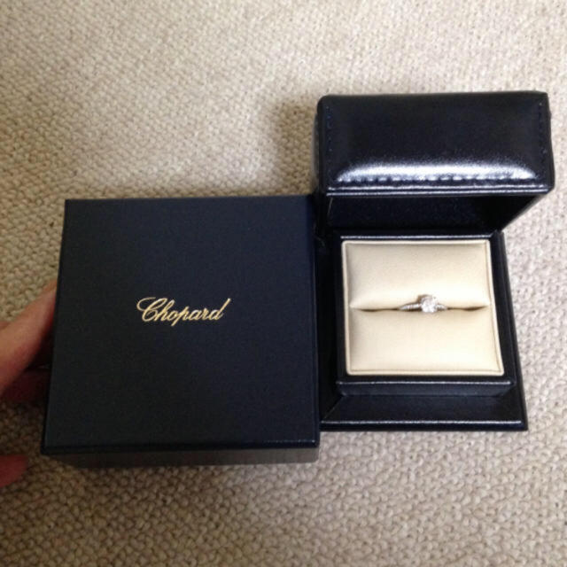 お買い得モデル CHOPARD【ショパール】大粒ダイヤモンドリング