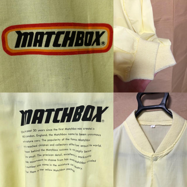 MATCHBOX ジャケット L 黄色