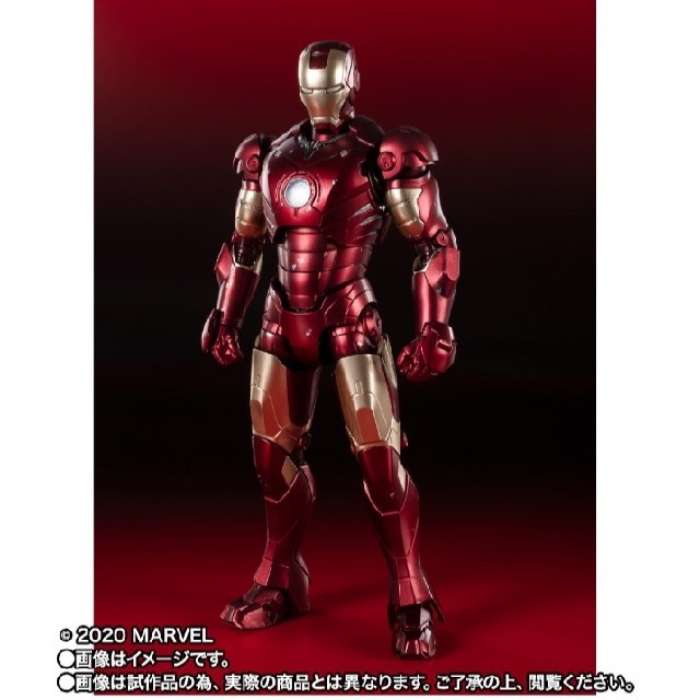 MARVEL(マーベル)の【即日発送】開催記念品 S.H.Figuarts アイアンマン マーク3 エンタメ/ホビーのフィギュア(特撮)の商品写真