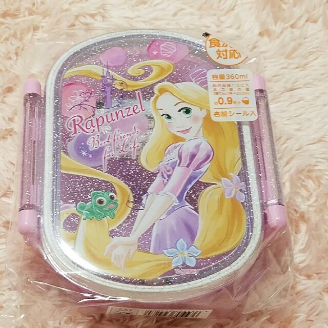 Disney(ディズニー)のディズニー プリンセス　ラプンツェル　ランチボックス お弁当箱 弁当用品 インテリア/住まい/日用品のキッチン/食器(弁当用品)の商品写真