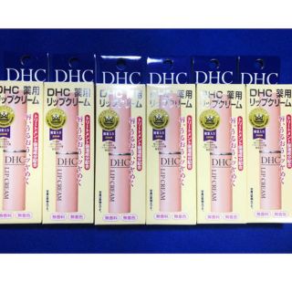 ディーエイチシー(DHC)のＤＨＣ薬用リップクリーム6本セット(リップケア/リップクリーム)