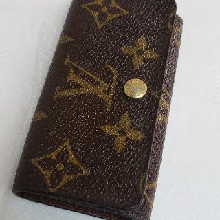 ルイヴィトン(LOUIS VUITTON)のルイヴィトン　モノグラム　4連キーケース(キーケース)