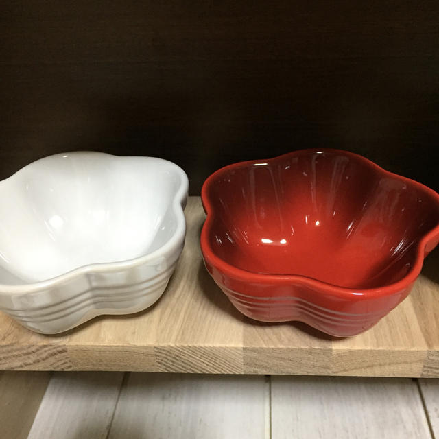 LE CREUSET(ルクルーゼ)のル・クルーゼ ミニフラワーボウル 小鉢 インテリア/住まい/日用品のキッチン/食器(食器)の商品写真