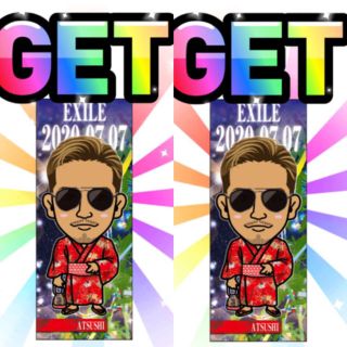 EXILE - EXILE ATSUSHI 七夕限定 千社札の通販 by SHOKICHI❤︎'s shop
