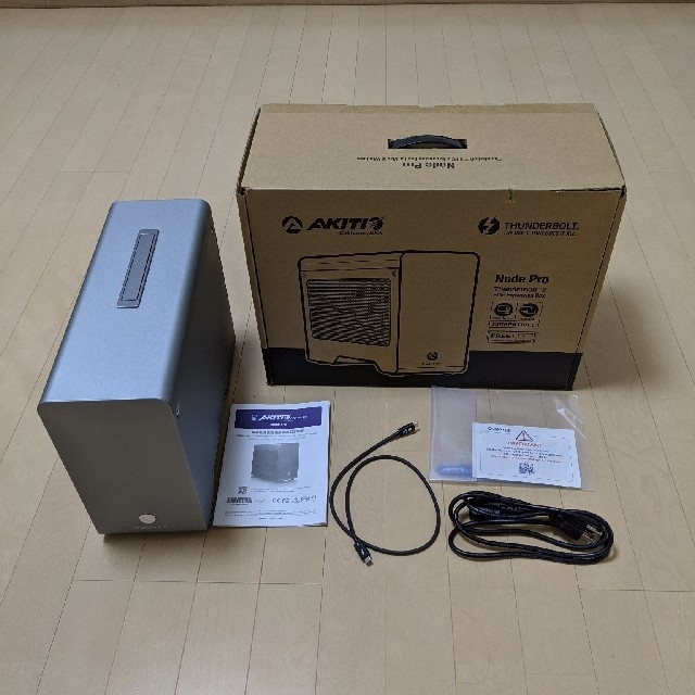 [egpu box] AKITIO Node ProPC周辺機器