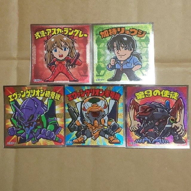 エヴァックリマン シール7枚セット エンタメ/ホビーのアニメグッズ(その他)の商品写真