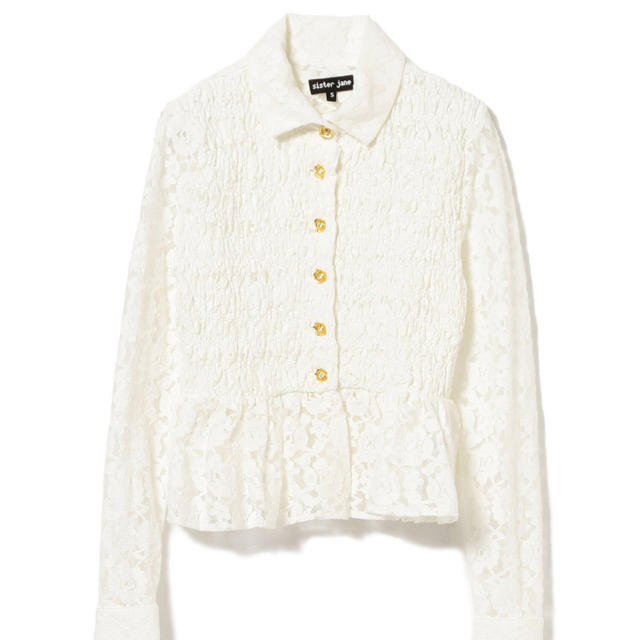 Ray BEAMS(レイビームス)のsister jane / Orchid Lace Shirt レディースのトップス(シャツ/ブラウス(長袖/七分))の商品写真