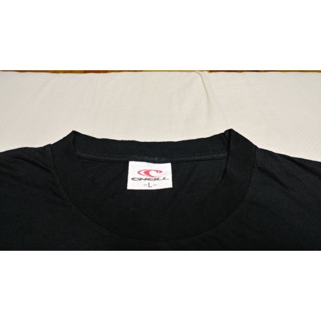 O'NEILL(オニール)のオニール　Tシャツ　黒　ブラック　サイズ　L　サーフ系 メンズのトップス(Tシャツ/カットソー(半袖/袖なし))の商品写真