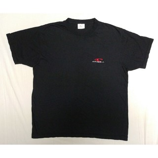 オニール(O'NEILL)のオニール　Tシャツ　黒　ブラック　サイズ　L　サーフ系(Tシャツ/カットソー(半袖/袖なし))
