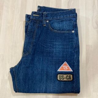 ステューシー(STUSSY)の【極美品】stussy ストレートデニム old(デニム/ジーンズ)