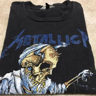 アンユーズド(UNUSED)のMETALLICA /UNUSED 16SSヴィンテージ加工 Tシャツ L(Tシャツ/カットソー(半袖/袖なし))