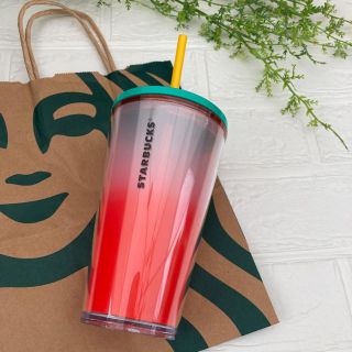 スターバックスコーヒー(Starbucks Coffee)のスターバックスNEW♡オレンジグラデーションタンブラー(タンブラー)