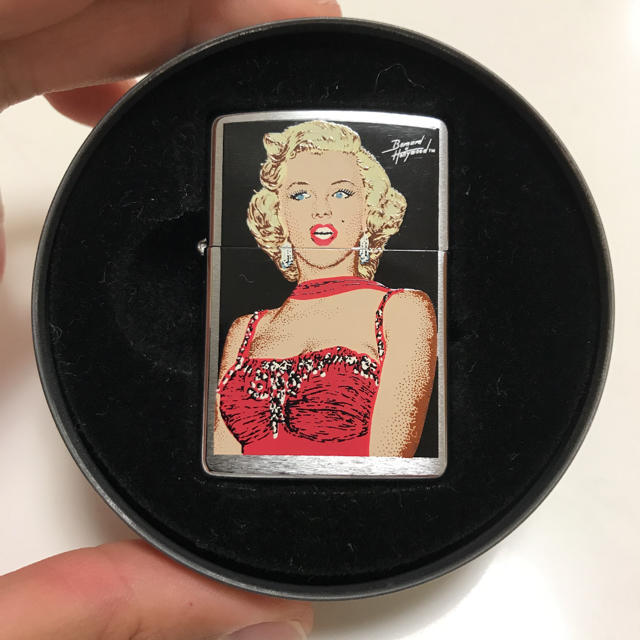 ZIPPO(ジッポー)の新品未使用 希少品 マリリン・モンロー ジッポー メンズのファッション小物(タバコグッズ)の商品写真