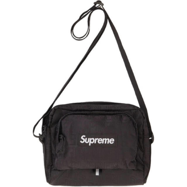 レシートコピー付き Supreme  Shoulder Bag 黒 19ss