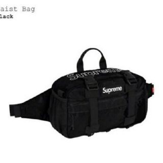 シュプリーム(Supreme)のSupreme Waist Bag Black 黒 シュプリーム　19fw(ボディーバッグ)