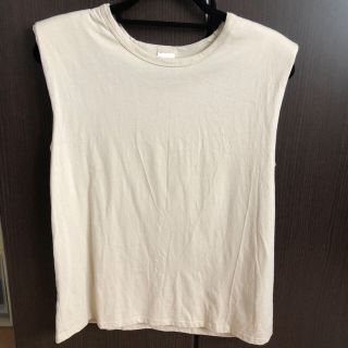 エイチアンドエム(H&M)のH&M ショルダーパッドTシャツ(Tシャツ(半袖/袖なし))