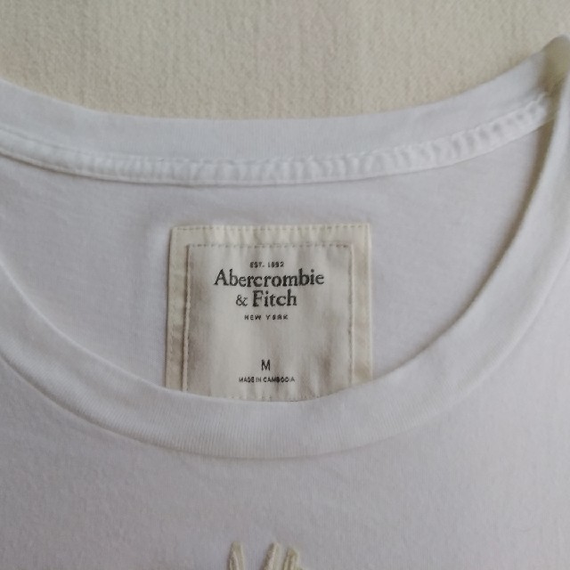 Abercrombie&Fitch(アバクロンビーアンドフィッチ)のM サイズ　Abercrombie&Fitch　Tシャツ　 レディースのトップス(Tシャツ(半袖/袖なし))の商品写真