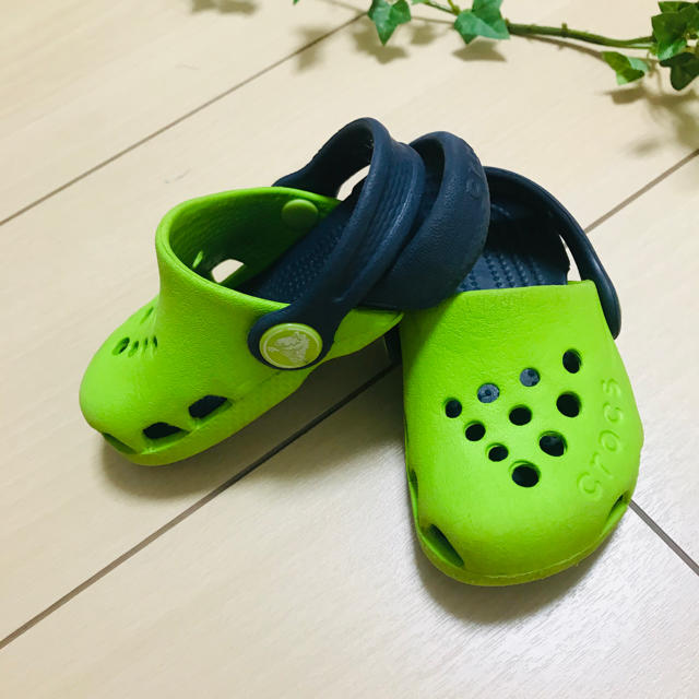 crocs(クロックス)のクロックス ベビーサンダル　c4  約12cm キッズ/ベビー/マタニティのベビー靴/シューズ(~14cm)(サンダル)の商品写真