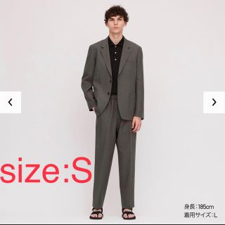 ユニクロ(UNIQLO)の【靴好き様　専用】UNIQLO U 2020SS セットアップ　Sサイズ(セットアップ)