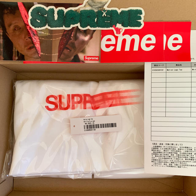 Supreme(シュプリーム)の【L】Supreme Motion Logo Tee シュプリーム モーション メンズのトップス(Tシャツ/カットソー(半袖/袖なし))の商品写真