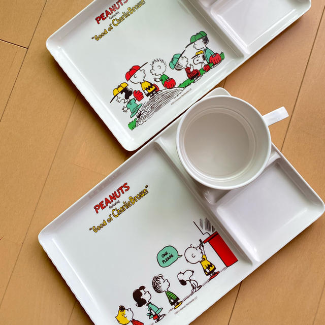 SNOOPY(スヌーピー)のスヌーピー　メラミン食器 インテリア/住まい/日用品のキッチン/食器(食器)の商品写真