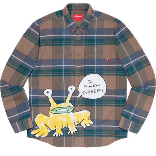 専用】Supreme Daniel Johnston Plaid Shirt 優先配送 www