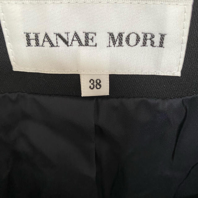 HANAE MORI(ハナエモリ)のハナエモリ　フォーマル　38 新品未使用　ブラック レディースのフォーマル/ドレス(礼服/喪服)の商品写真