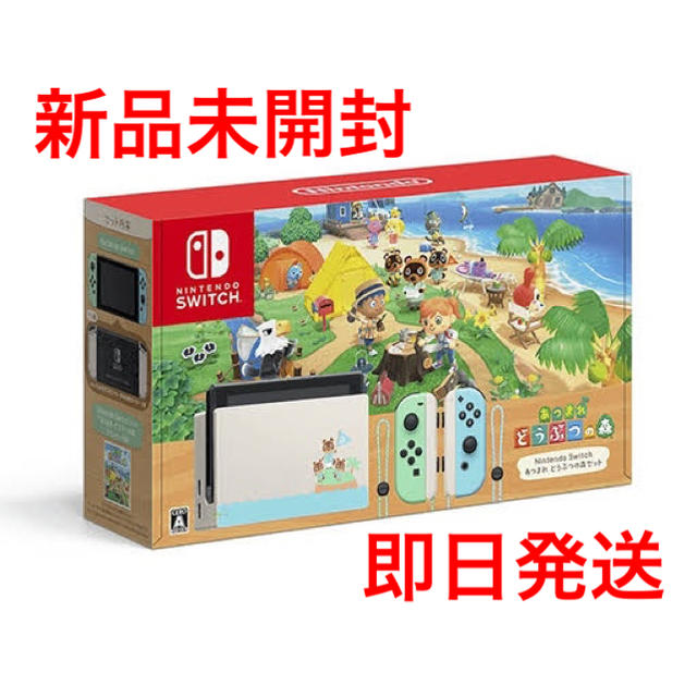 Nintendo Switch - 【新品未開封】Nintendo Switch どうぶつの森セット【送料無料】