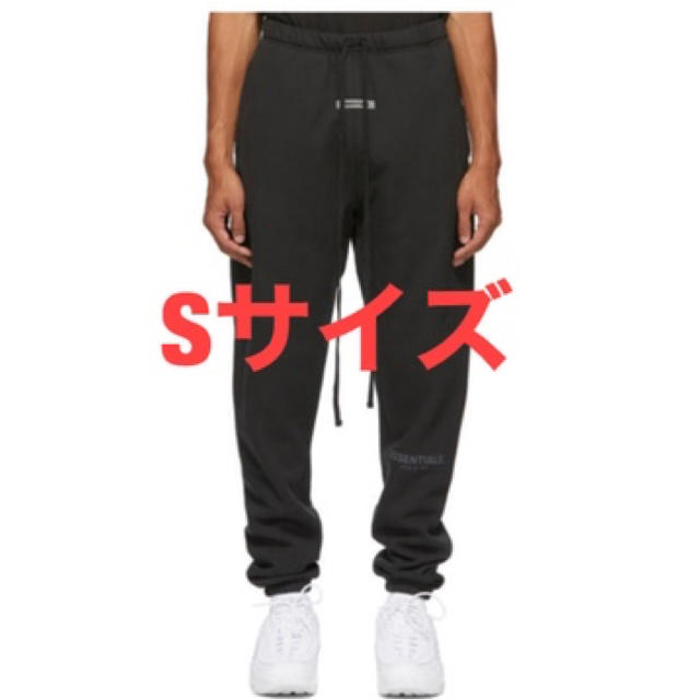 メンズ20ss essentials sweat pant   黒S