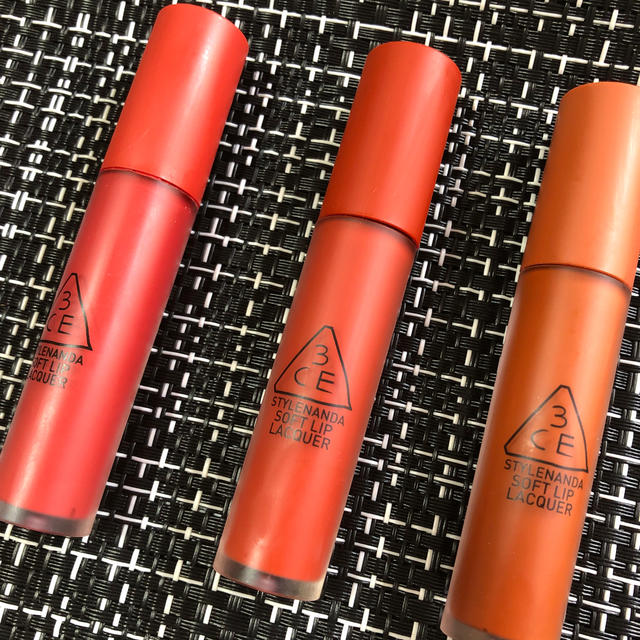 3ce(スリーシーイー)の3CE SOFT LIP LACQUER セット コスメ/美容のベースメイク/化粧品(口紅)の商品写真