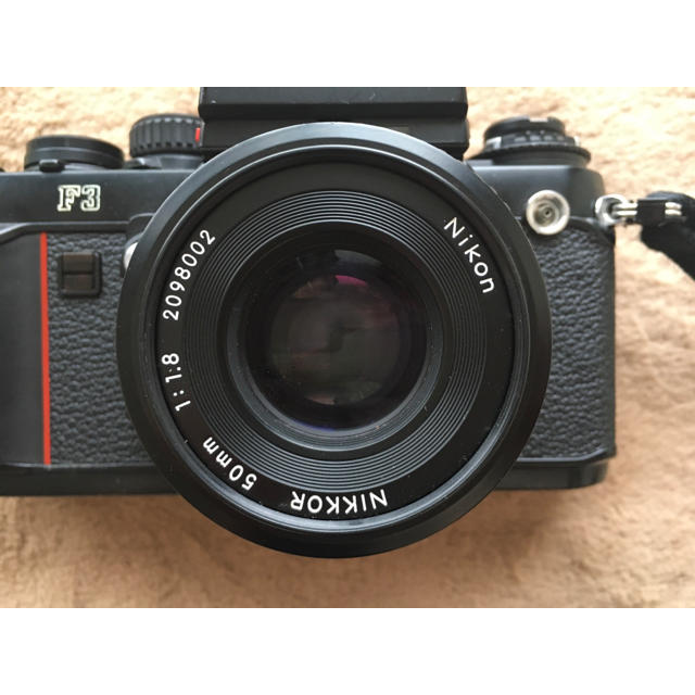 Nikon(ニコン)のNikon F3 / Nikkor50㎜ F1.8レンズ スマホ/家電/カメラのカメラ(フィルムカメラ)の商品写真