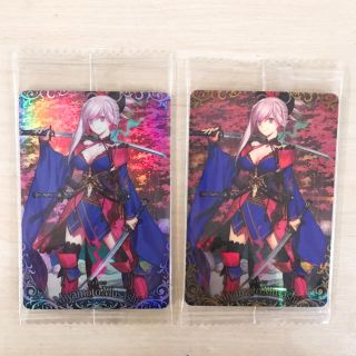 バンダイ(BANDAI)のFGO 宮本武蔵、2枚セット(カードサプライ/アクセサリ)