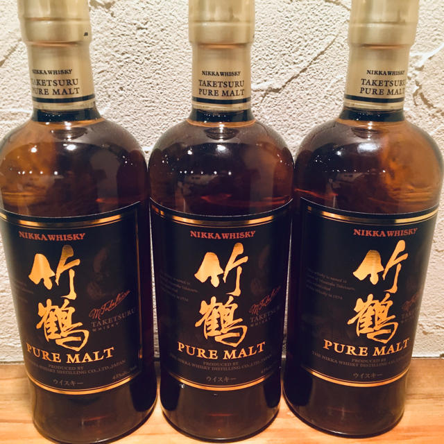 全国宅配無料 ニッカウヰスキー - 3本セット 竹鶴ピュアモルト 700ml ウイスキー 全国宅配無料 ニッカウヰスキー - 3本セット 竹鶴ピュアモルト 700ml ウイスキー