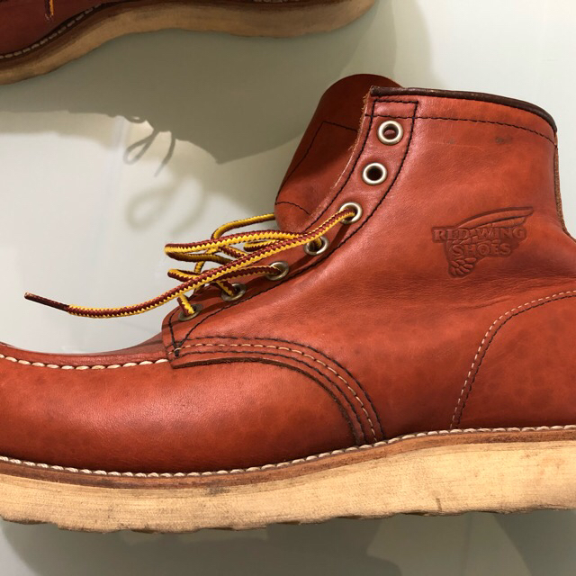 REDWING(レッドウィング)のレッドウイング8875クラシックワーク6/5(24.5cm)インチモックトゥ メンズの靴/シューズ(ブーツ)の商品写真