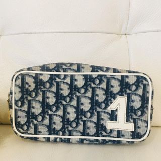 クリスチャンディオール(Christian Dior)のヴィンテージ♡クリスチャンディオール  トロッター柄ポーチ♡(ポーチ)