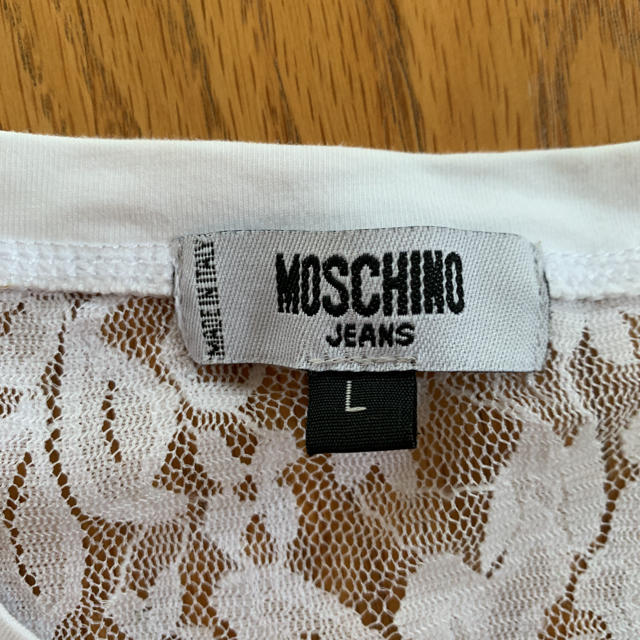 MOSCHINO(モスキーノ)のモスキーノジーンズ　Tシャツ レディースのトップス(Tシャツ(半袖/袖なし))の商品写真