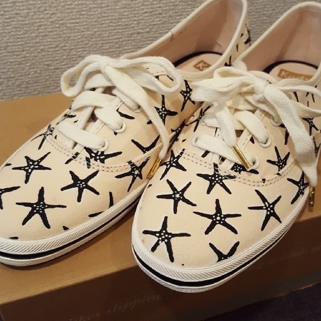 kate spade new york(ケイトスペードニューヨーク)の正規品☆kate spade☆ケイト・スペード☆keds☆スニーカー22.5㎝ レディースの靴/シューズ(スニーカー)の商品写真