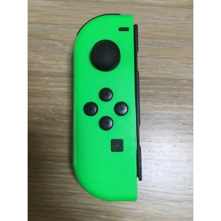 ニンテンドースイッチ(Nintendo Switch)のジョイコン　Joy-Con ネオングリーン　左(その他)