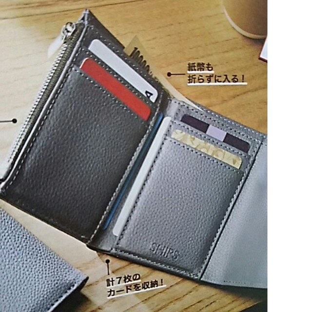 SHIPS(シップス)のモノMAX  2020年 7月号 特別付録 メンズのファッション小物(折り財布)の商品写真