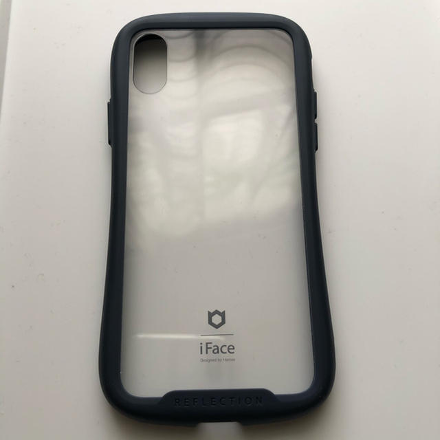 i face iPhoneX ネイビー スマホ/家電/カメラのスマホアクセサリー(iPhoneケース)の商品写真