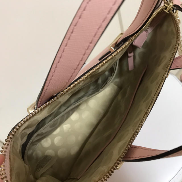 Kate Spade ケイトスペード 巾着 PWRU3377 ショルダーバッグ レザー ピンク/057719