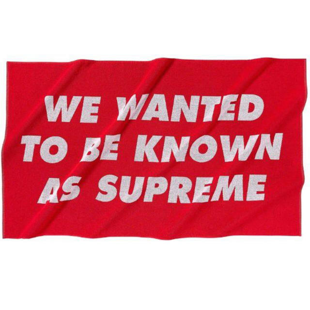 Supreme シュプリーム Known As Towel ビーチ　バスタオル