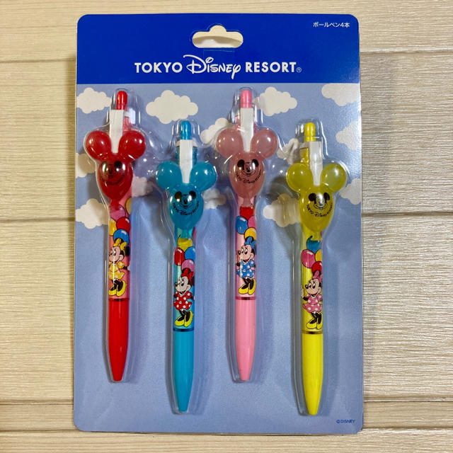 Disney(ディズニー)のディズニー　レトロ　バルーン　ボールペン エンタメ/ホビーのおもちゃ/ぬいぐるみ(キャラクターグッズ)の商品写真