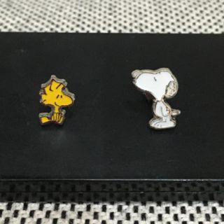 スヌーピー(SNOOPY)のSNOOPY スヌーピーとWoodstock ウッドストックのピアス(ピアス)